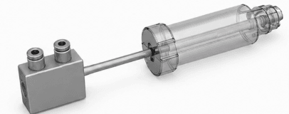 Jet Cool Profile Core Pin assembled with jet cooler for HPDC die