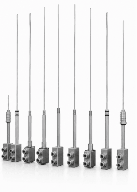 Vyankatesh Jet Cooler set — 4 variants for HPDC core pin cooling