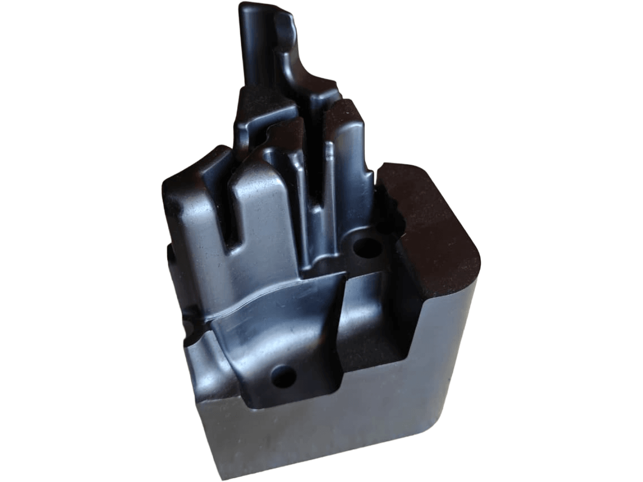Loose piece profile insert for complex die casting geometry